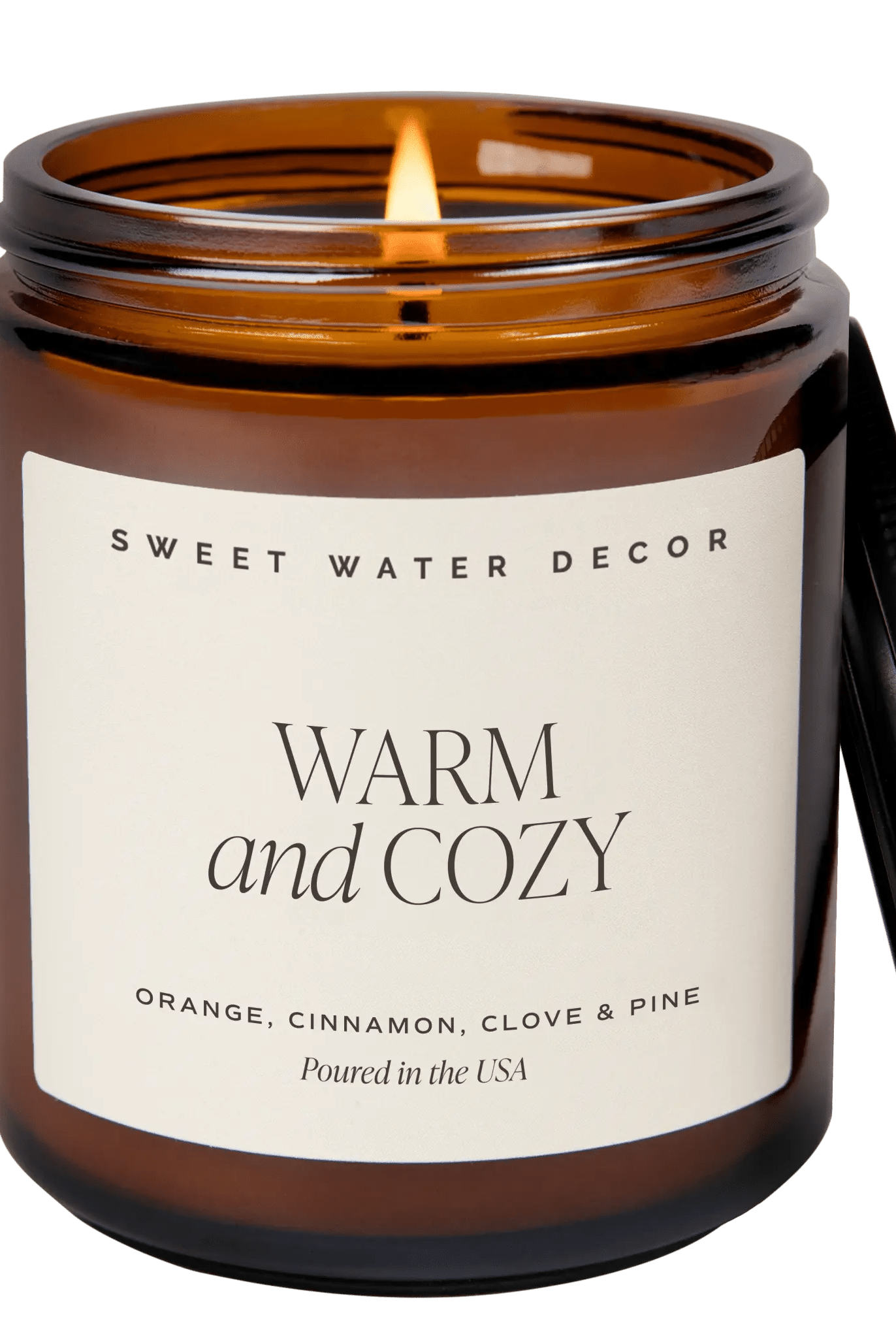 Rose & Lee Co Warm and Cozy Soy Candle, 9 oz Candles