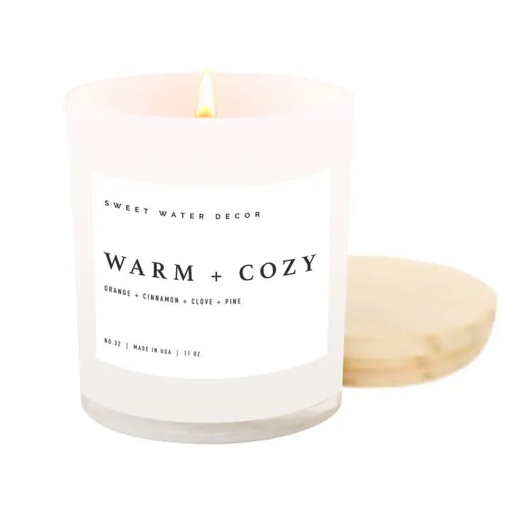 Rose & Lee Co Warm and Cozy Soy Candle, 11 oz Candles
