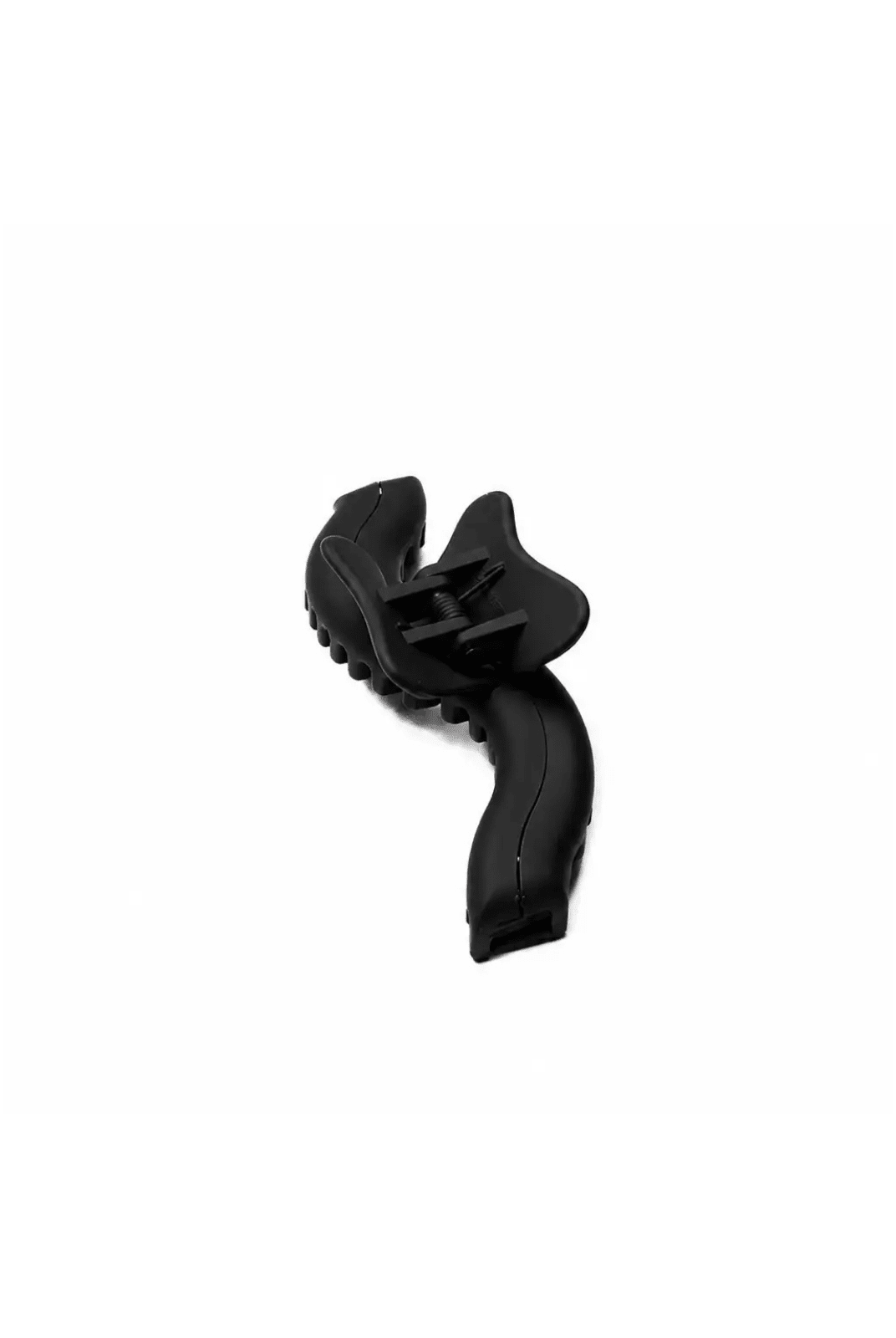 Rose & Lee Co Midi Wavy Hold Everything Claw Clip, Black Hair