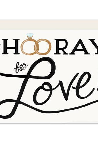Rose & Lee Co Hooray For Love Wedding Card Stationery