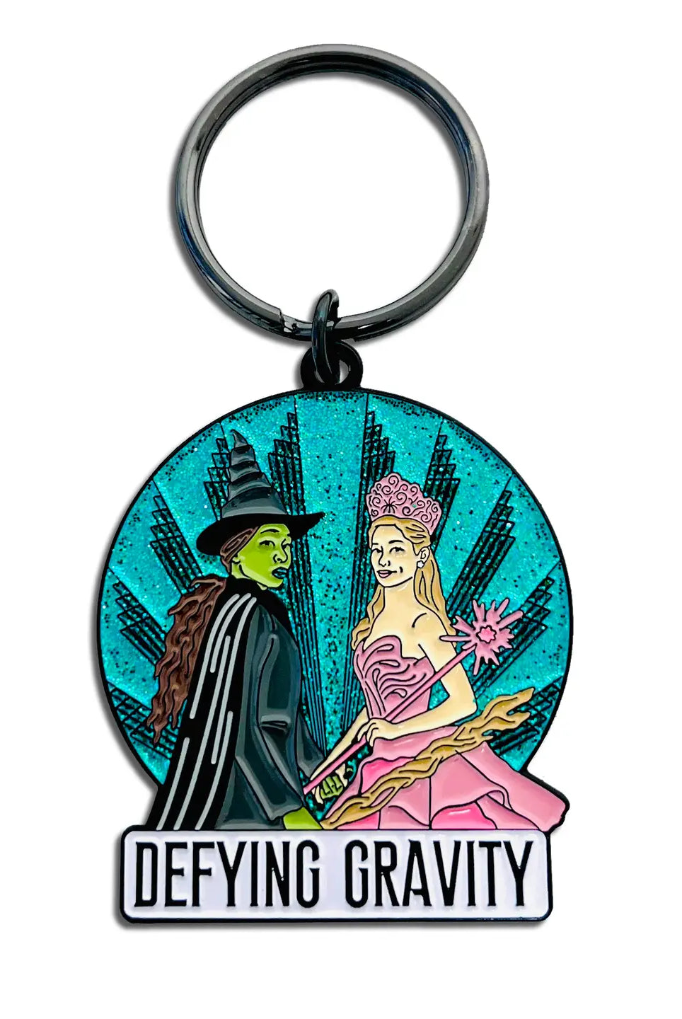 Rose & Lee Co Wicked Defying Gravity Keychain Home & Gifts