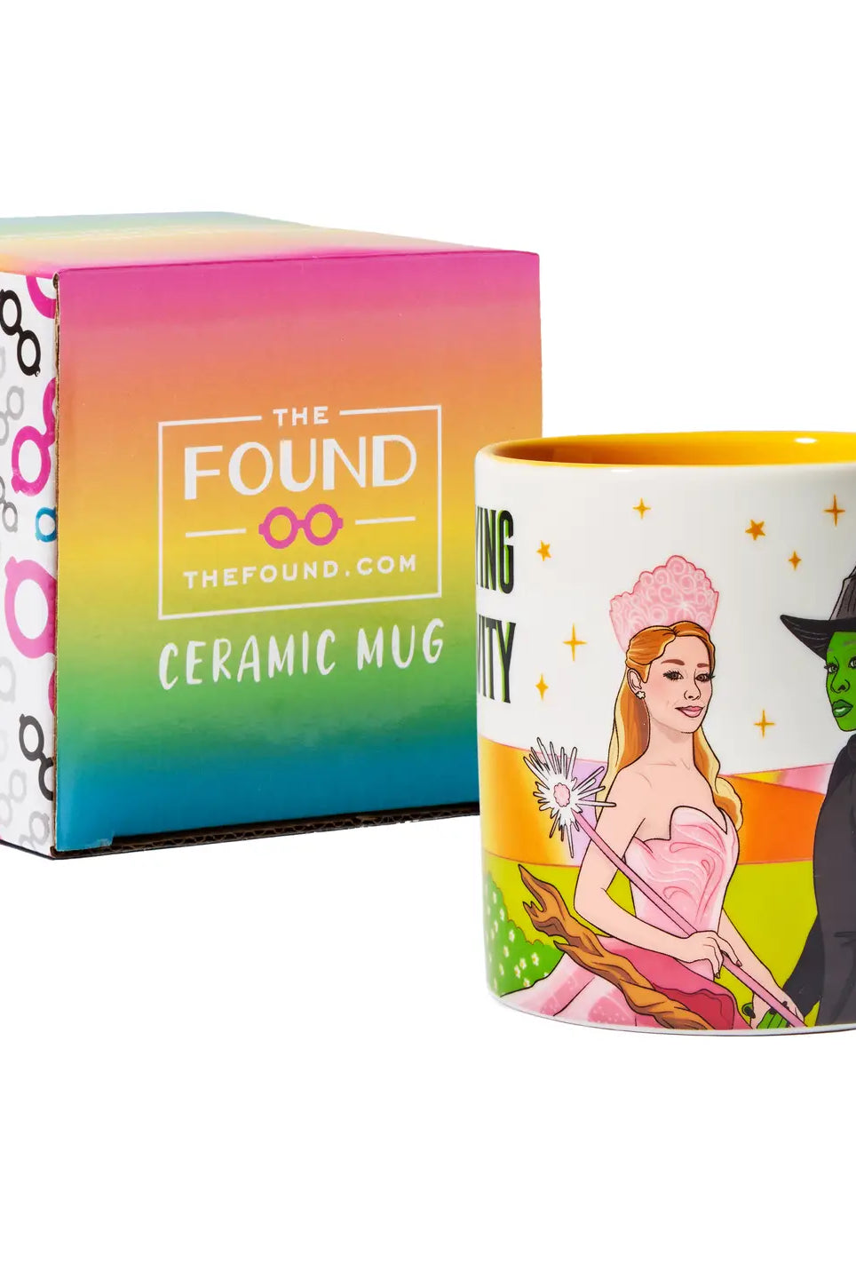 Rose & Lee Co Wicked Defying Gravity Mug Drinkware