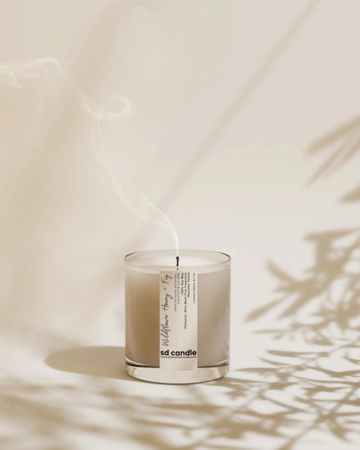 Rose & Lee Co Wildflower Honey and Fig Candle Candles