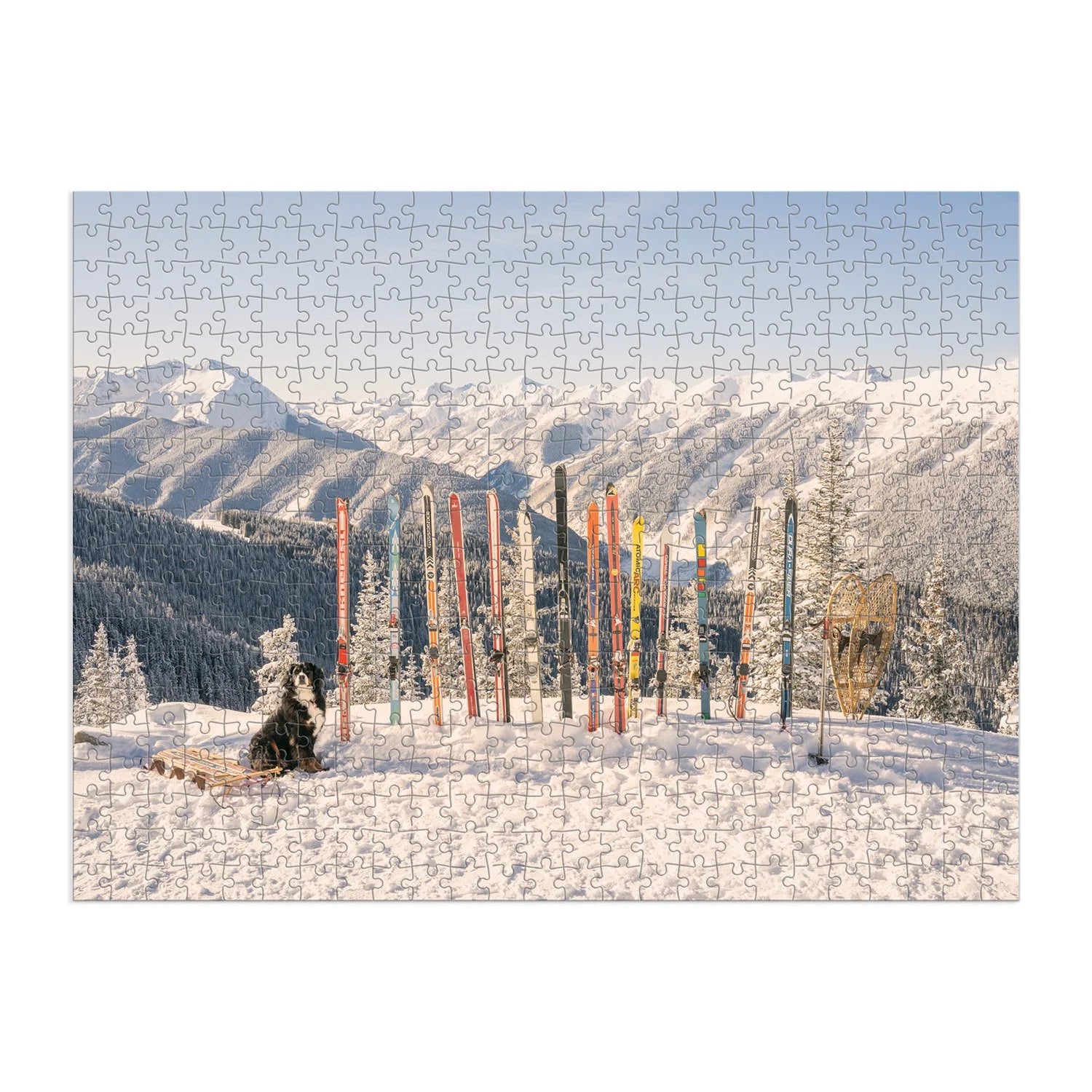 Winter Double Sided 500 Piece Puzzle