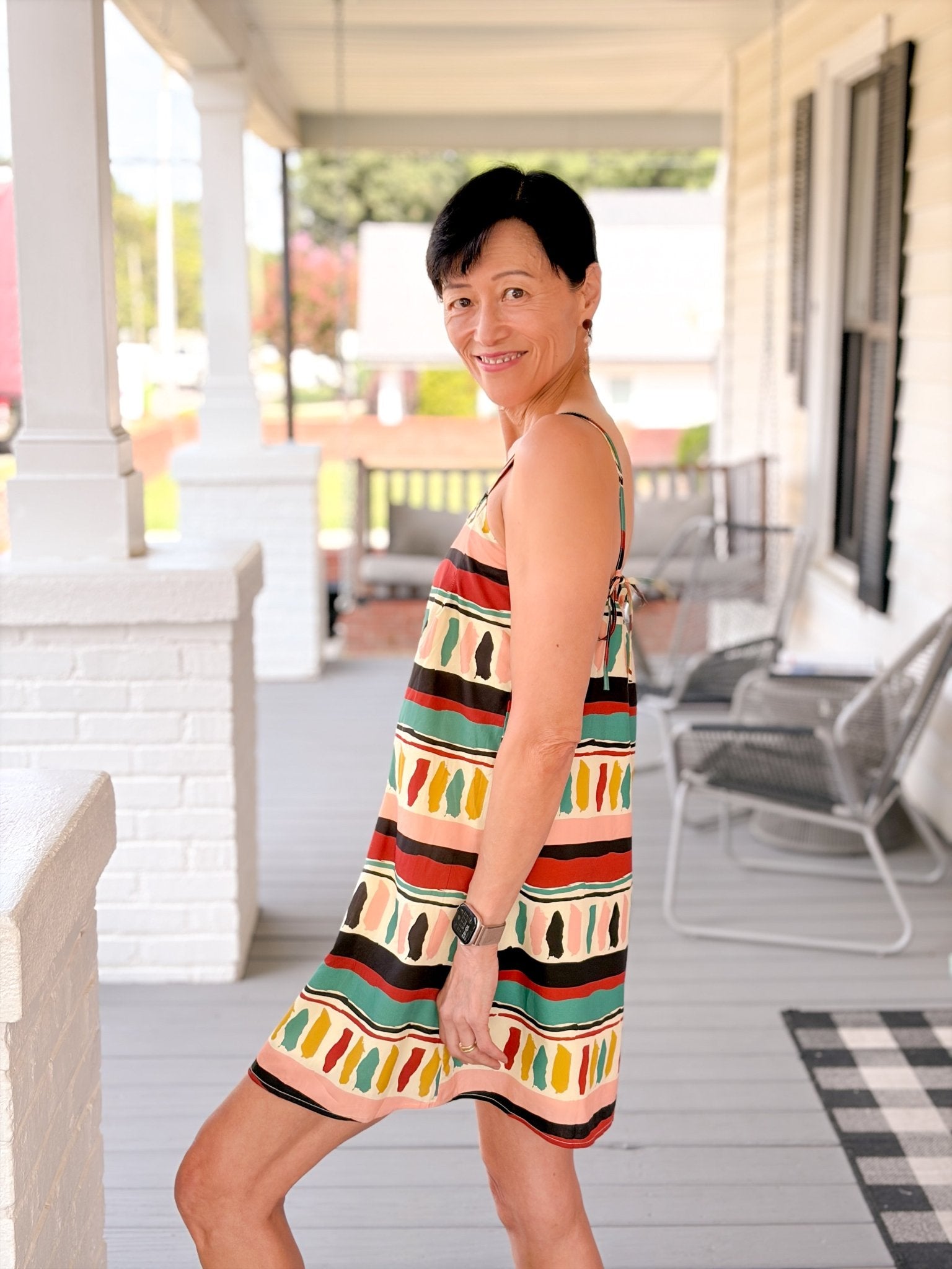 Rose & Lee Co Charm Dress, Multi Casual Dresses