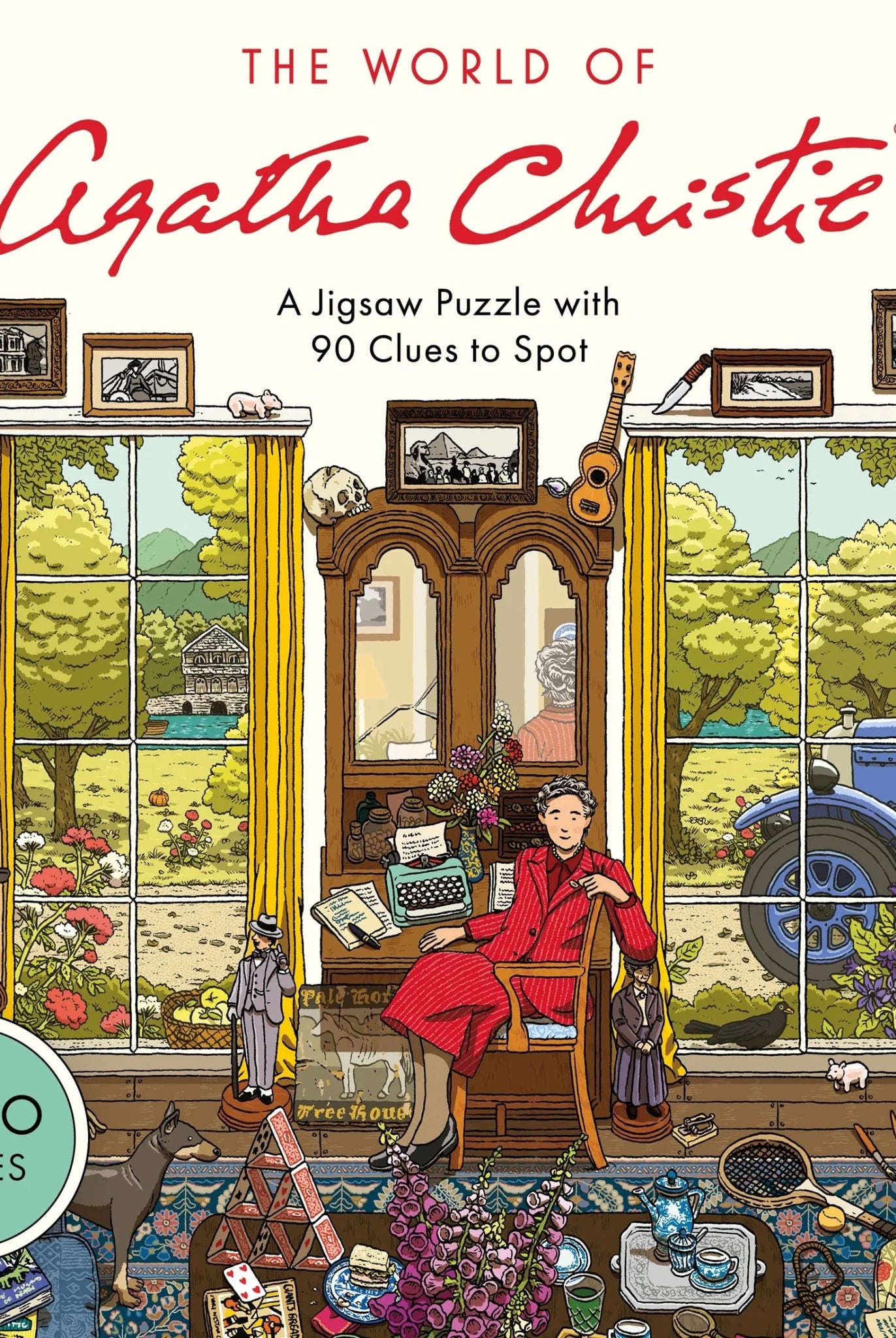 Rose & Lee Co 1000 Piece Puzzle, The World of Agatha Christie Home & Gifts