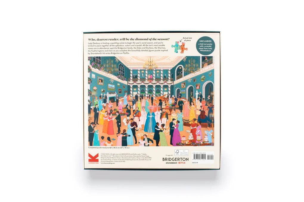 Rose & Lee Co The World Of Bridgerton, 1000 Piece Puzzle Home & Gifts