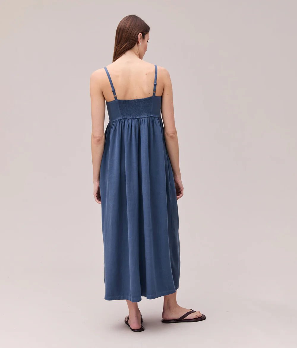 Rose & Lee Co Zariah Dress, Vintage Indigo Casual Dresses
