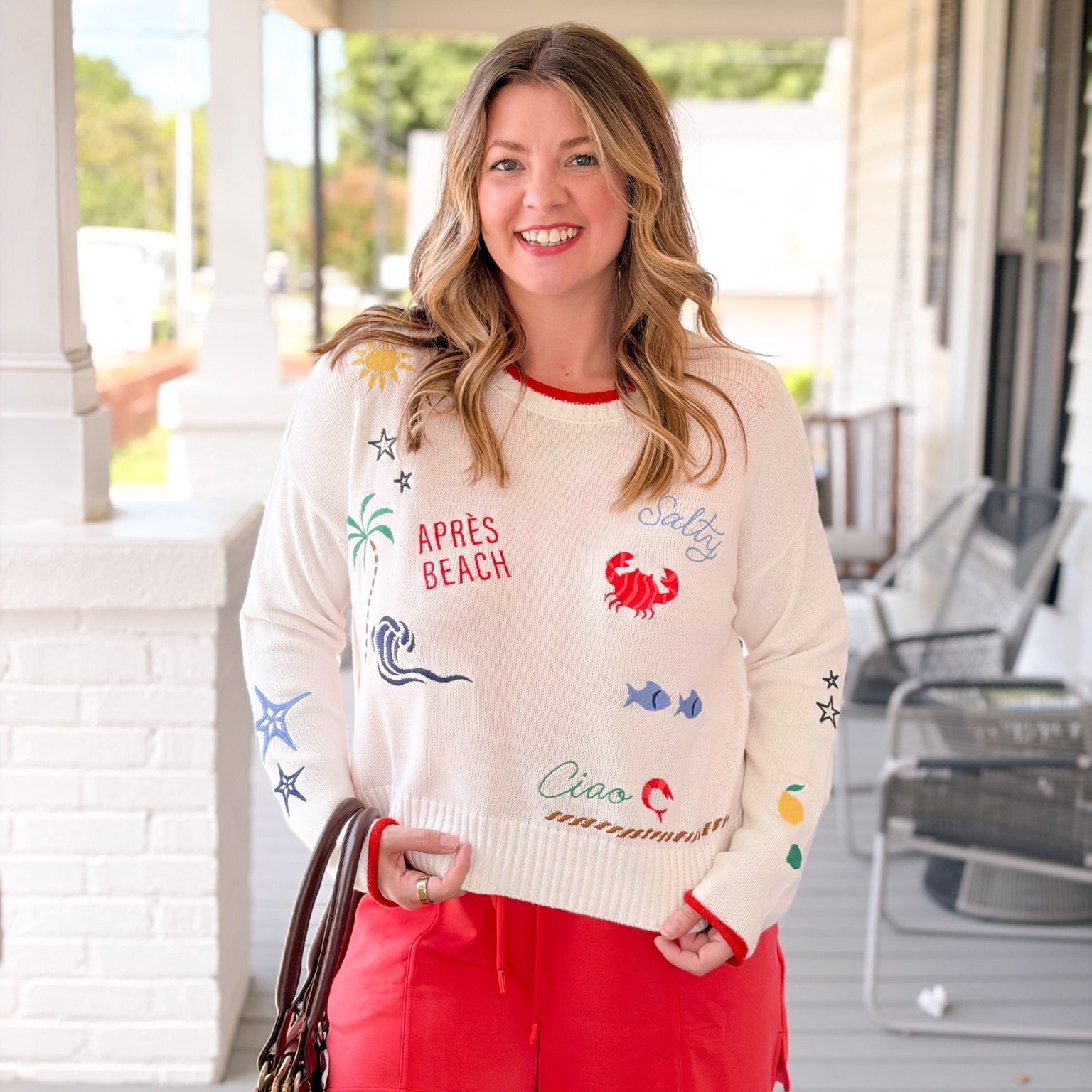 Rose & Lee Co Seas The Day Sweater, Multi by Z Supply Sweaters