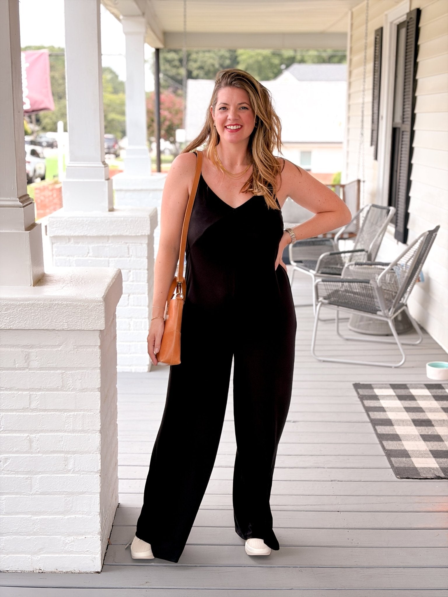 Rose & Lee Co Leyla Jumpsuit, Black by Z Supply Jumpsuit