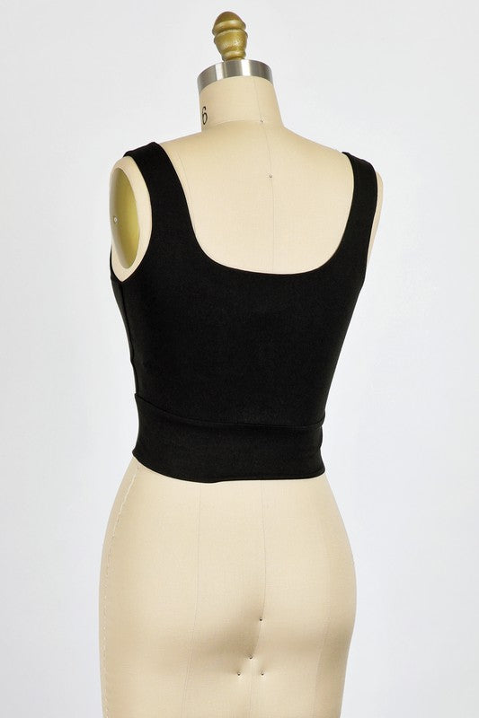 kinsley tank black final touch apex womens ethical boutique