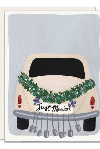Rose & Lee Co Getaway Car Wedding Card Stationery