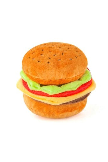 Rose & Lee Co Dog Toy, Barky Burger Mini Pets