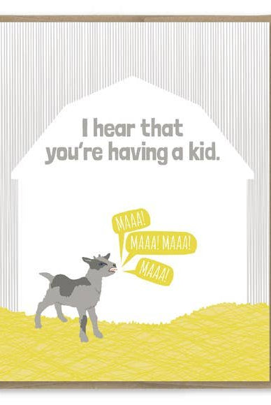Rose & Lee Co Having A Kid Card Stationery