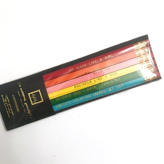 Rose & Lee Co Girls In STEM Pencil Pack Stationery