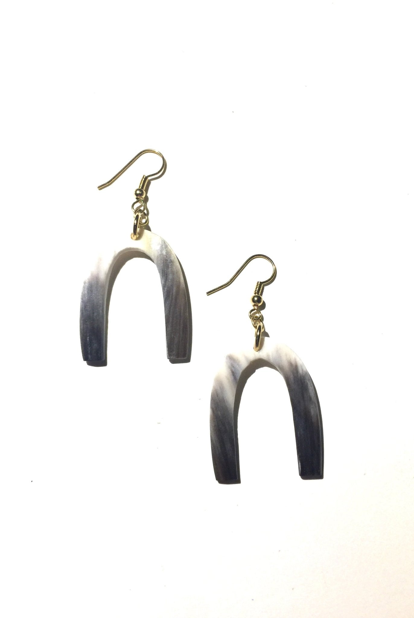 Rose & Lee Co Arcadin Earrings, Dark Earrings