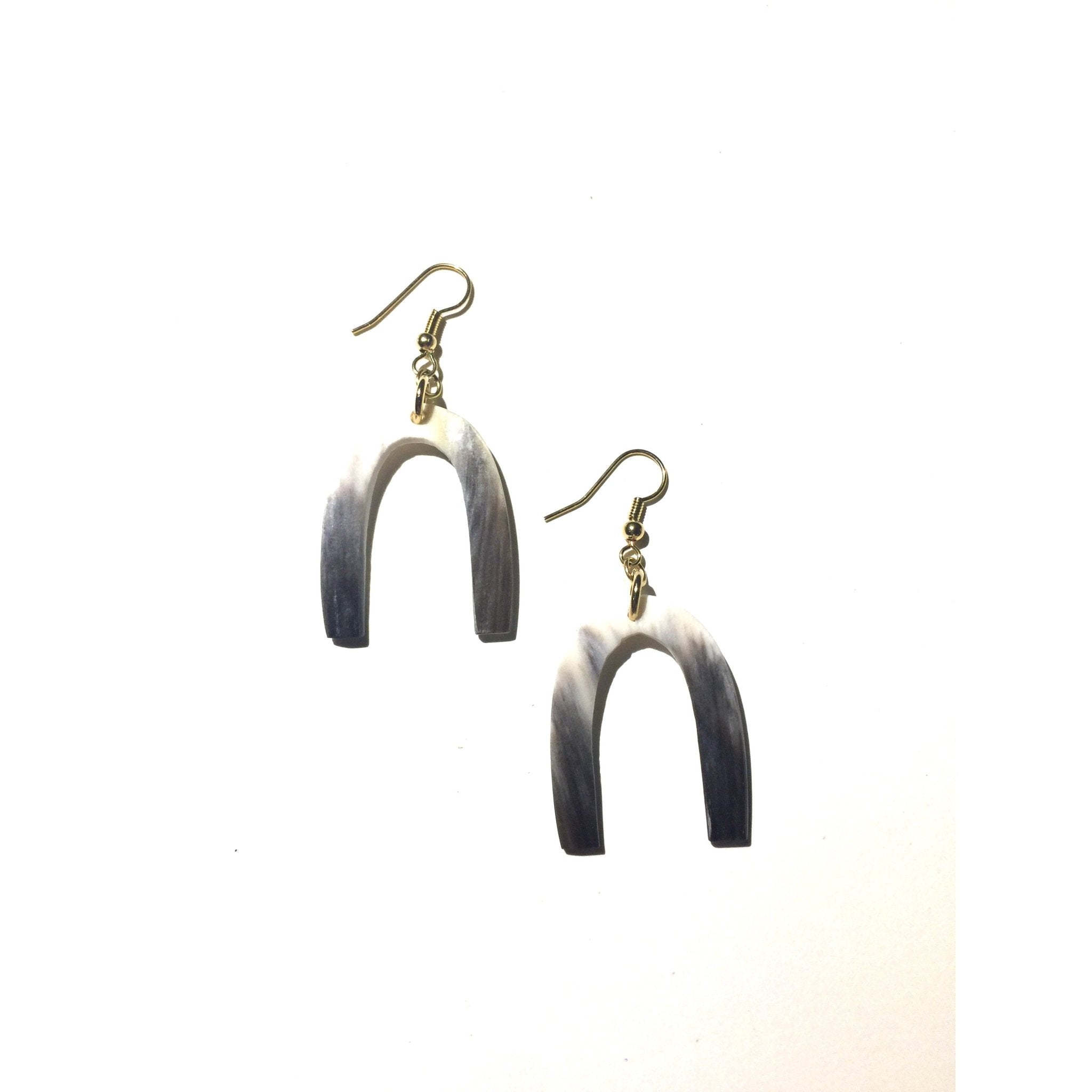 Rose & Lee Co Arcadin Earrings, Dark Earrings