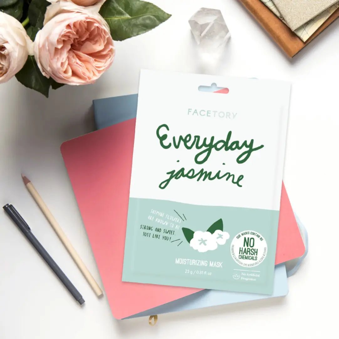 Rose & Lee Co Everyday Jasmine Moisturizing Sheet Mask Bath & Body