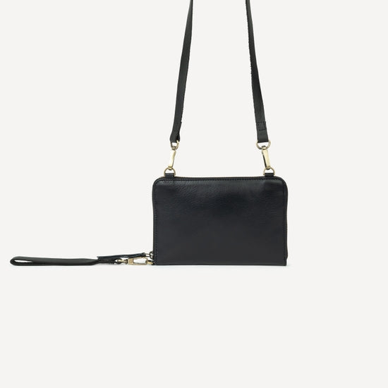 Joyn black crossbody wallet Raleigh ethical boutique