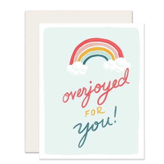 Rose & Lee Co Rainbow Baby Card Stationery