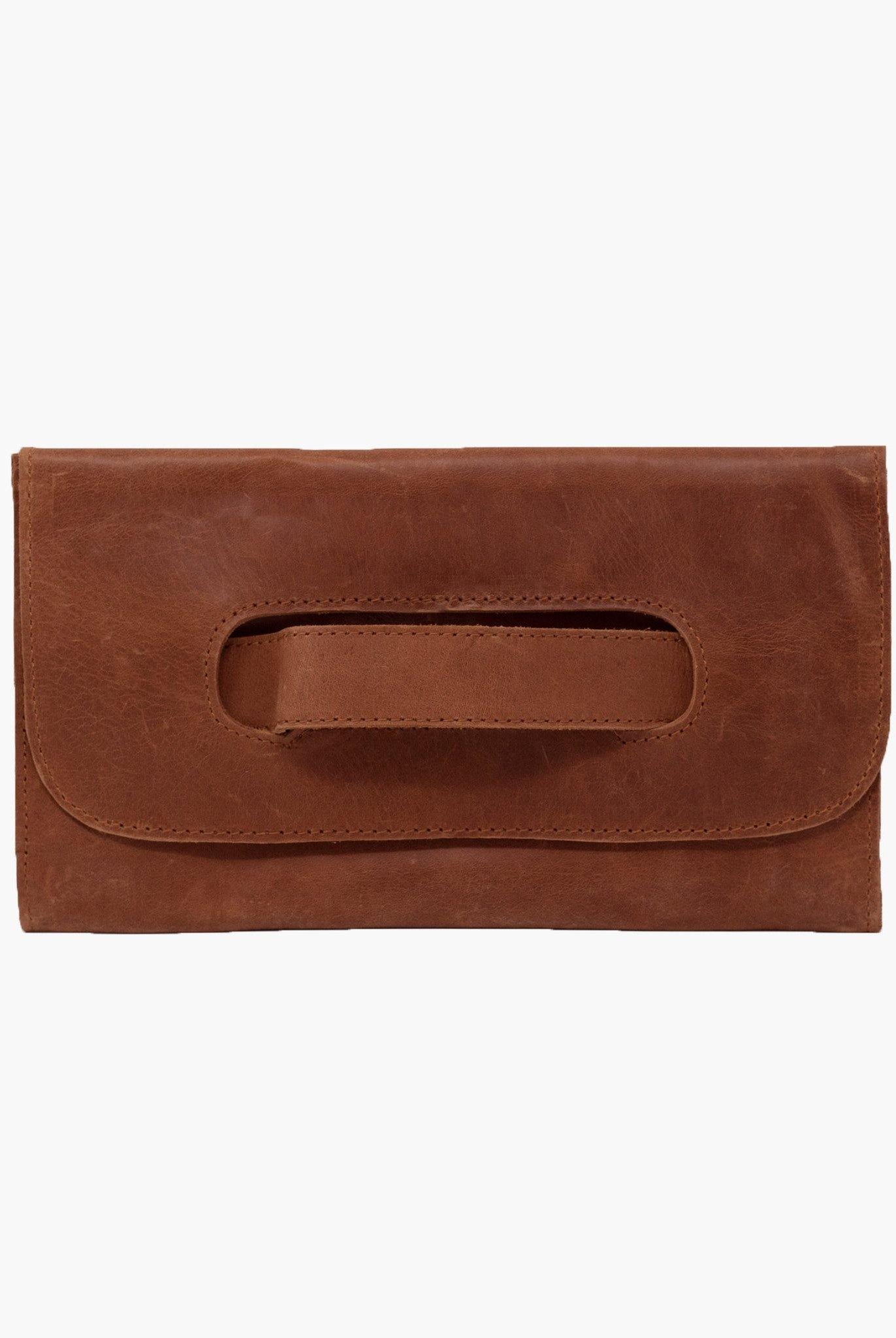 Rose & Lee Co Mare Handle Clutch, Whiskey Bags