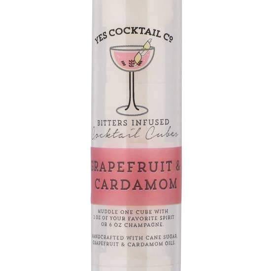 Grapefruit & Cardamon Champagne Cocktail Cubes - Rose & Lee Co