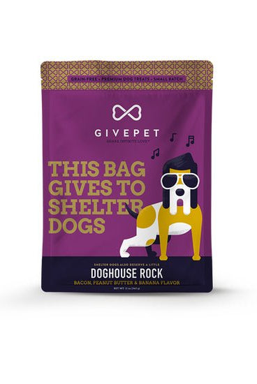 Rose & Lee Co Doghouse Rock Dog Treats Pets