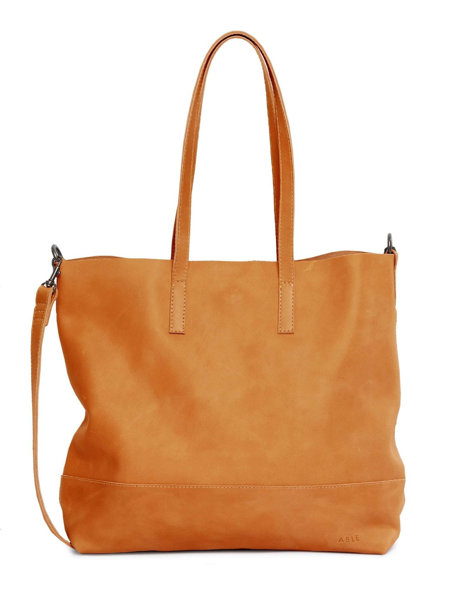 Abera Crossbody Tote, Cognac - Rose & Lee Co