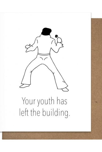 Rose & Lee Co Elvis Birthday Card Stationery