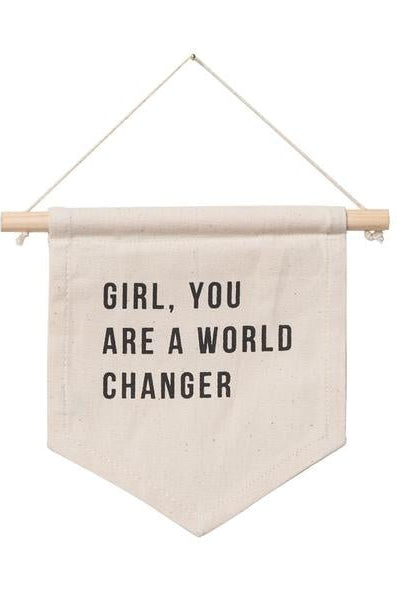 Rose & Lee Co World Changer Wall Hanging Home & Gifts