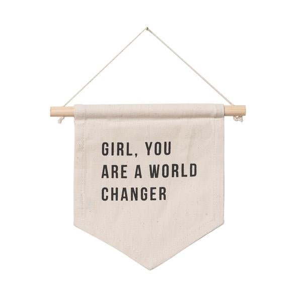 Rose & Lee Co World Changer Wall Hanging Home & Gifts