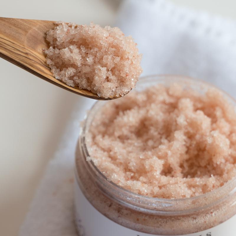 Rose & Lee Co Body Scrub, Lavender Bath & Body