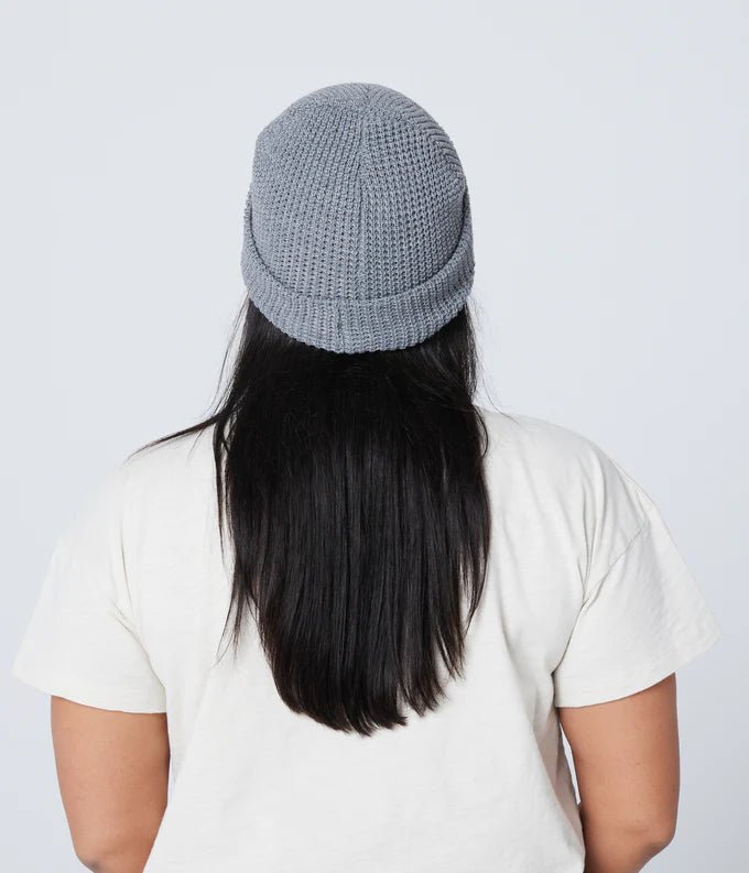 Rose & Lee Co Waffle Knit Beanie, Grey unknown