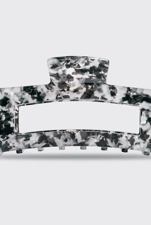 Rose & Lee Co Eco - Friendly Jumbo Open Shape Claw Clip, Black Hair