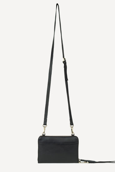 Joyn black crossbody wallet Raleigh ethical boutique