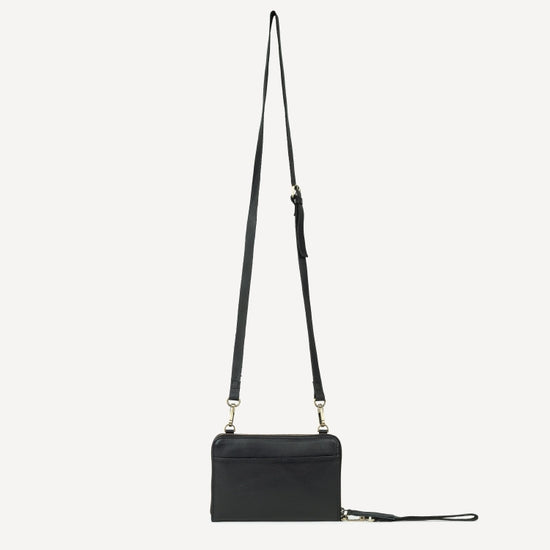 Joyn black crossbody wallet Raleigh ethical boutique