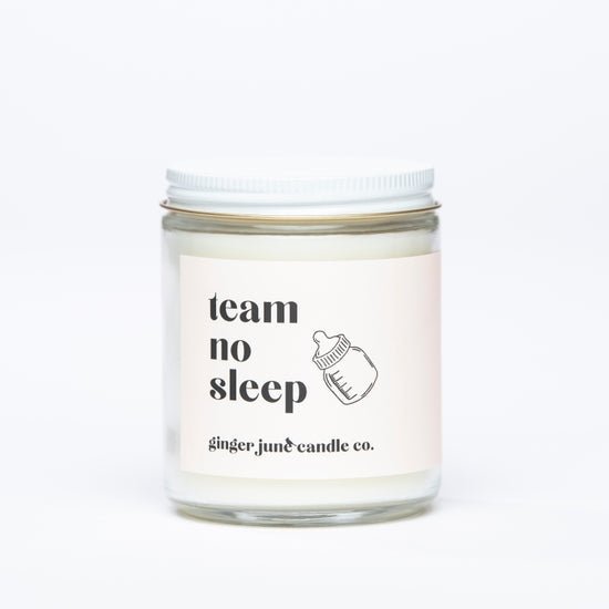 Rose & Lee Co Team No Sleep Candle, Moonshine Candles