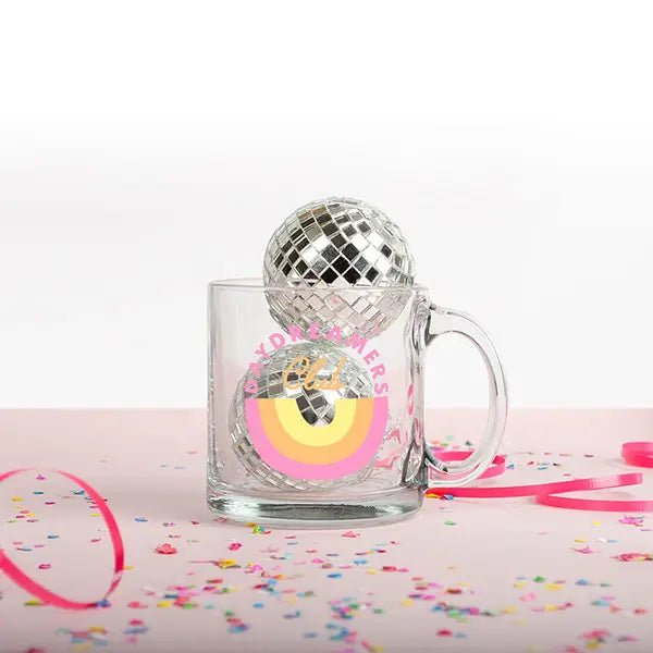 Rose & Lee Co Daydreamers Club Glass Mug Drinkware