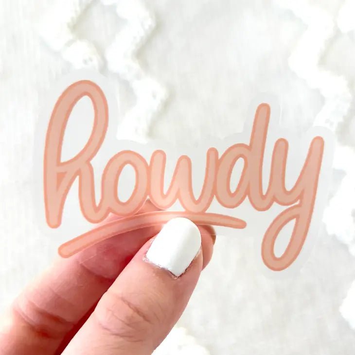 Rose & Lee Co Stickers, Howdy Stationery