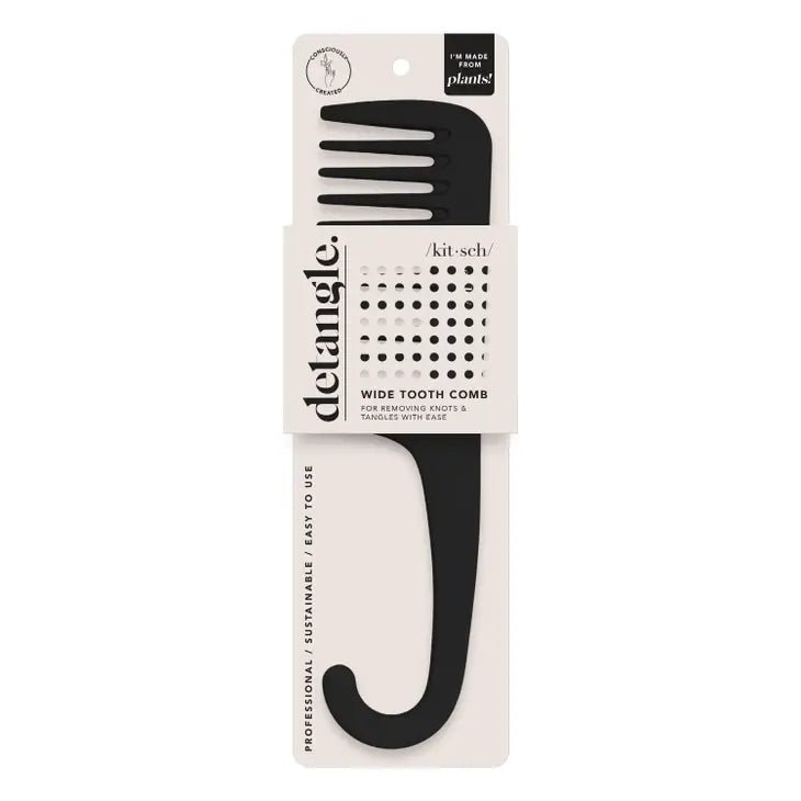 Rose & Lee Co Wide Tooth Comb in Recycled Plastic Hair