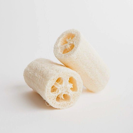 Rose & Lee Co Natural Loofah Sponge Candles