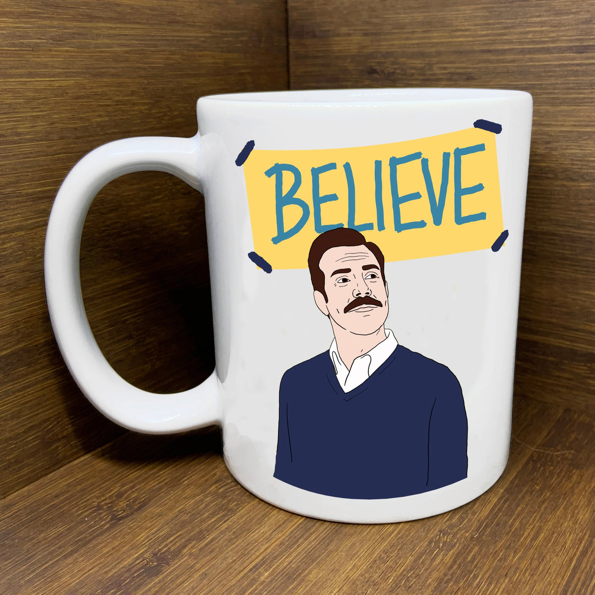 Rose & Lee Co Ted Lasso Believe Mug Drinkware