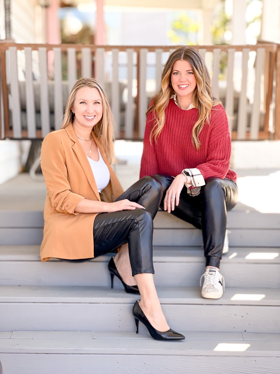 How to Style Faux Leather - Rose & Lee Co