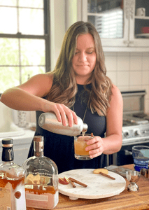 Apple Cider Bourbon Cocktail - Rose & Lee Co