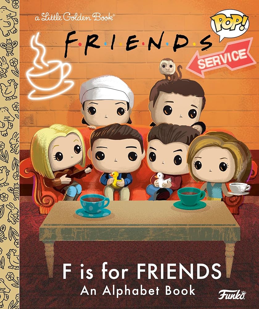 F Is for Friends: An Alphabet Book (Funko Pop!) cover image