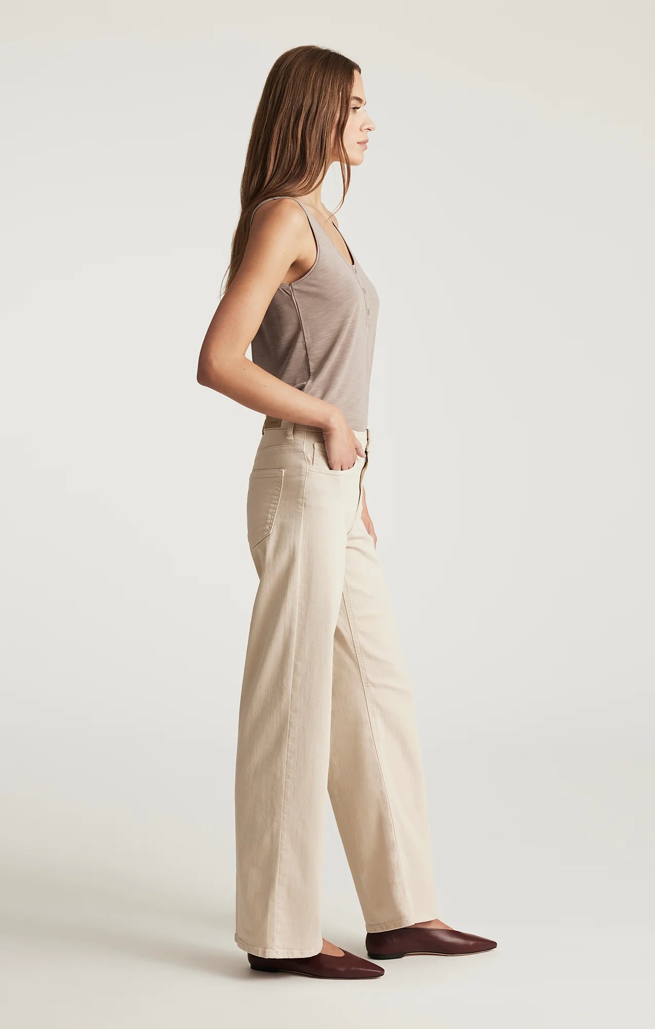 Alena Jean by Mavi Champagne Flex Blue Women Owned Boutique Durham NC