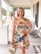 Rose & Lee Co Alison Dress, Multi Work Dress