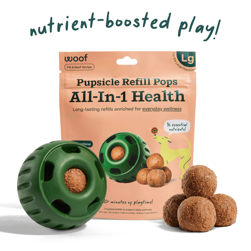 All-in-1 Wellness Large Pops, Peanut Butter & Beef Flavor