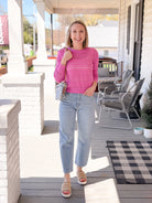 Rose & Lee Co Amorette Sweater, Magnolia Sweaters
