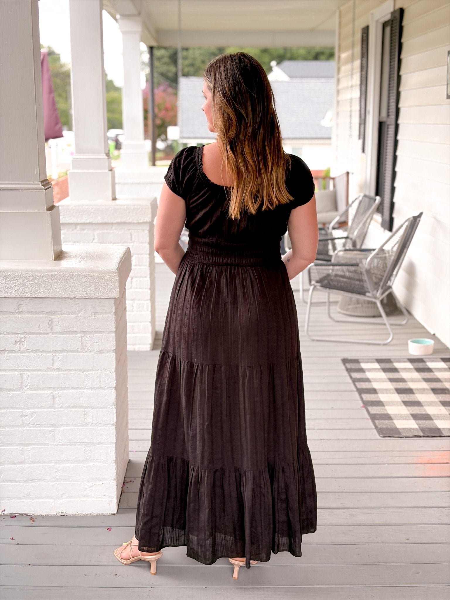 Rose & Lee Co Andrita Dress, Black Casual Dresses